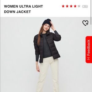 Uniqlo Ultra Light Down Jacket